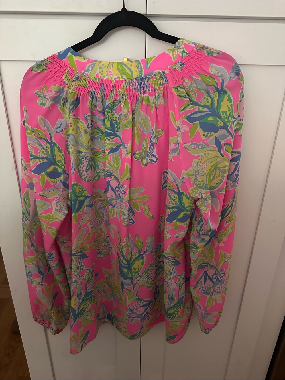 Lilly Pulitzer Elsa Top Squeeze the Day - Picture 2 of 2